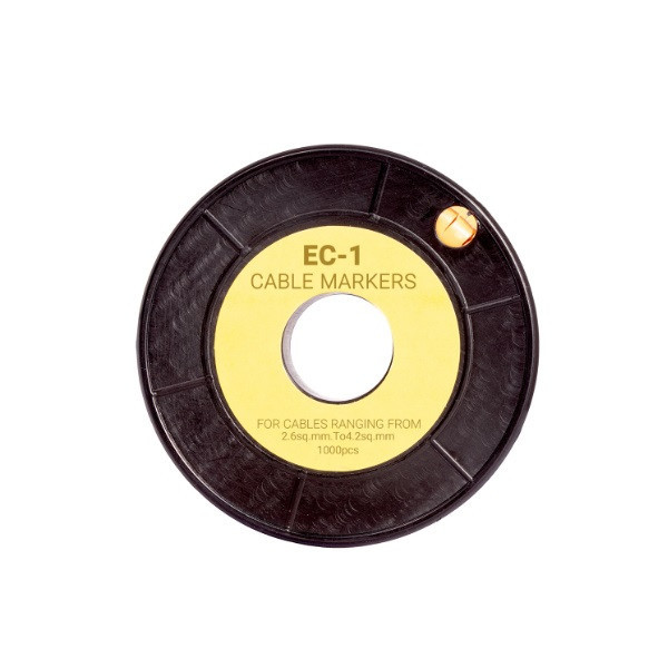 شماره سیم حلقوی مدل EC-1-R بسته 1000 عددی