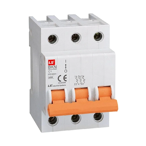کلید مینیاتوری LS (ال اس) 3 فاز 40 آمپر 6 کیلو آمپر سری BKN