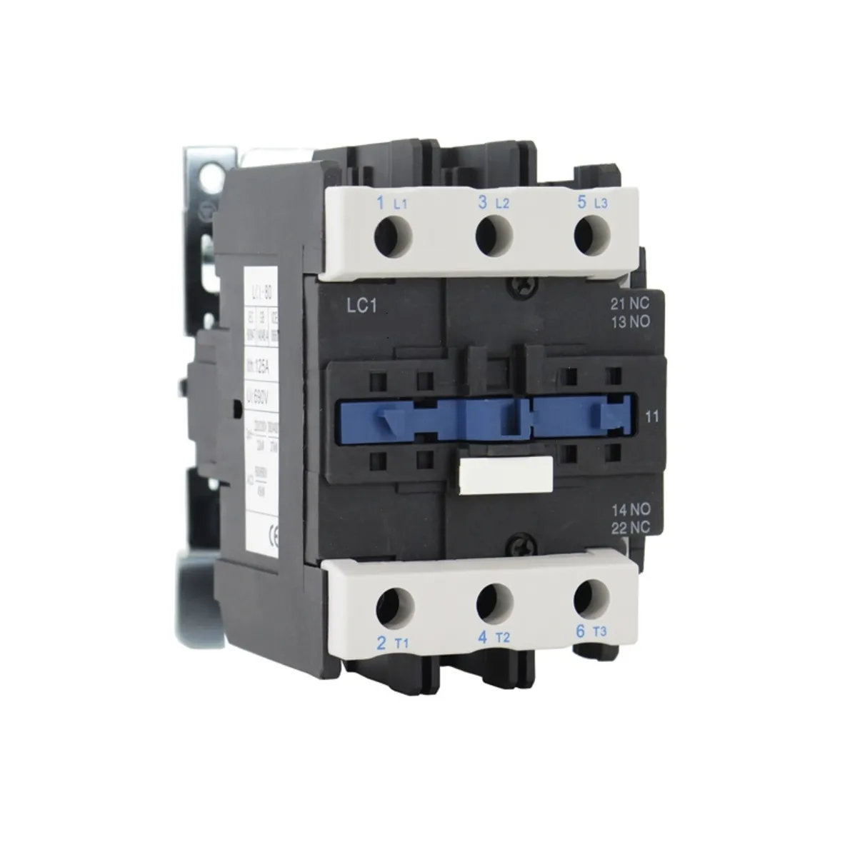 کنتاکتور65 آمپر تله مکانیک (چینی) LC1-D65- کنتاکتور30 کیلووات 220ولت ا LC1-D6511 TELE